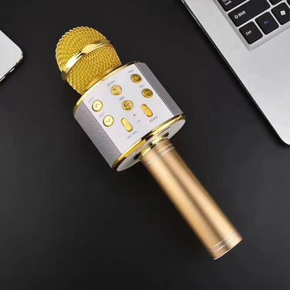 Kabelloses Karaoke-Mikrofon Mit Bluetooth Verbindung
