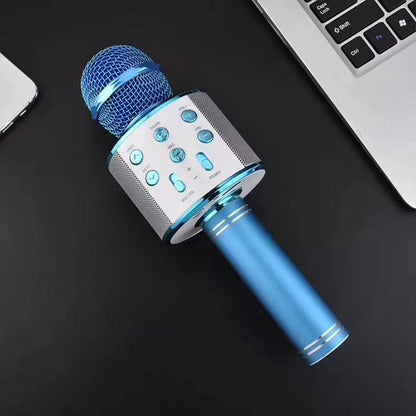 Kabelloses Karaoke-Mikrofon Mit Bluetooth Verbindung