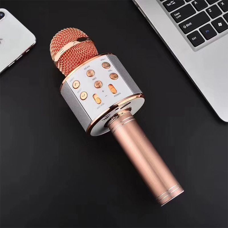 Kabelloses Karaoke-Mikrofon Mit Bluetooth Verbindung - BerlinGlamour