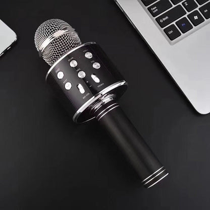 Kabelloses Karaoke-Mikrofon Mit Bluetooth Verbindung