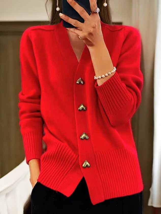 Elegante Strickjacke Damen Modern