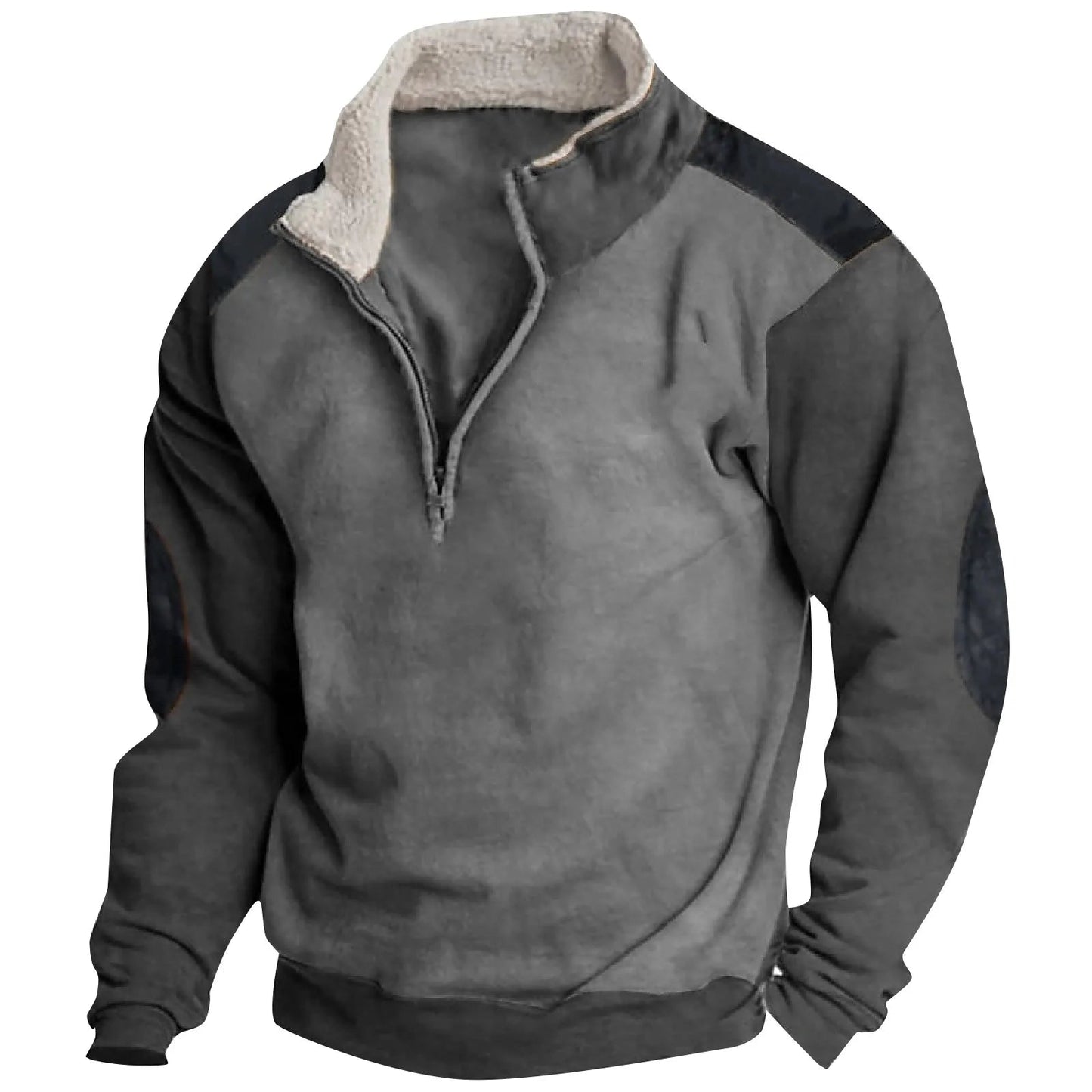 Weicher Pullover mit Statement-Print für Herren - Merten
