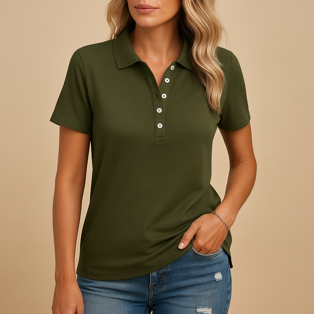 Polo Hemd Slim Fit Modern Design Schick