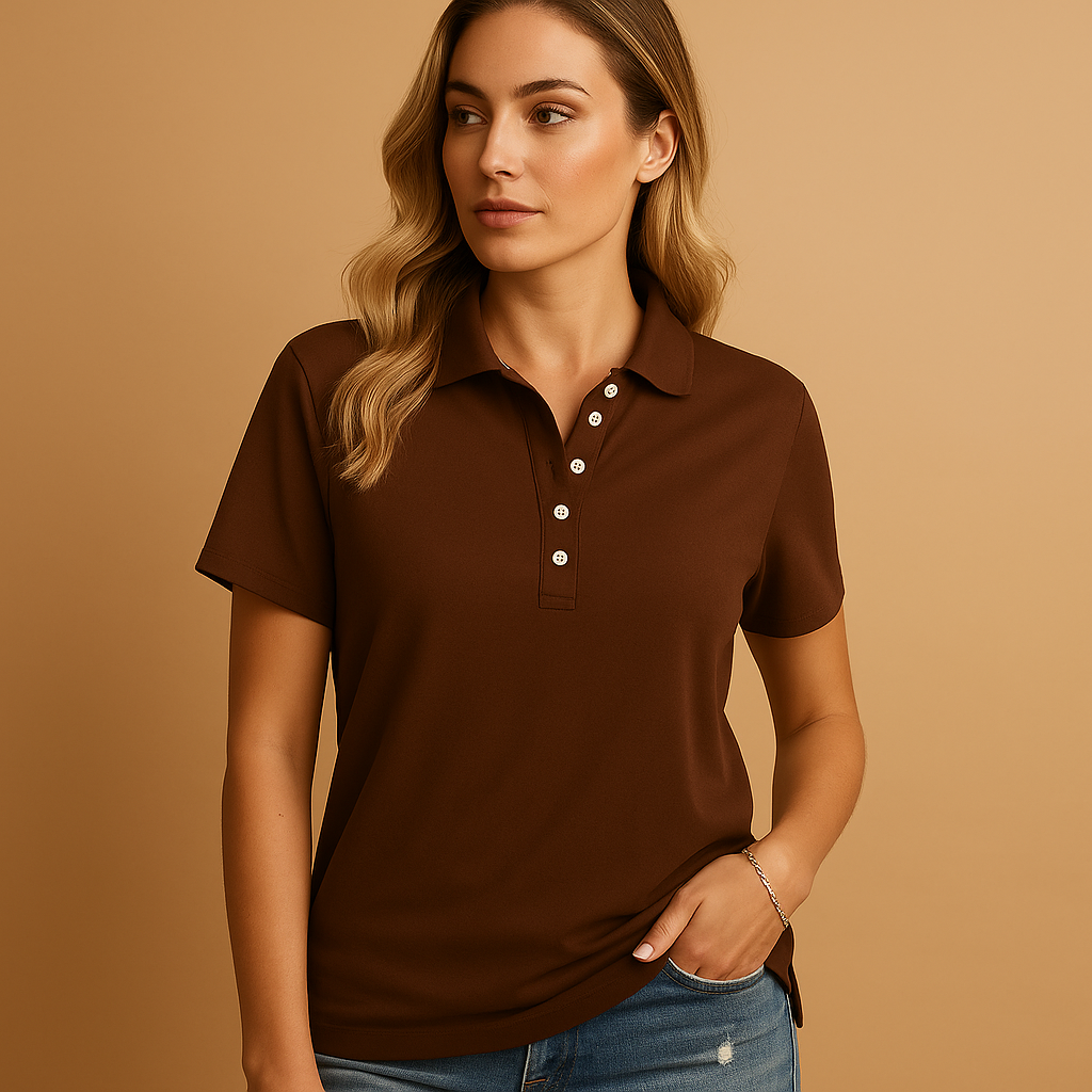 Polo Hemd Slim Fit Modern Design Schick