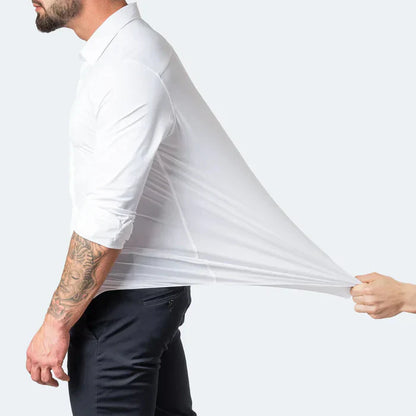 Elegantes Herrenhemd Stretch Komfort Pflegeleicht