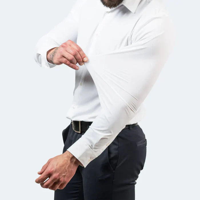 Elegantes Herrenhemd Stretch Komfort Pflegeleicht