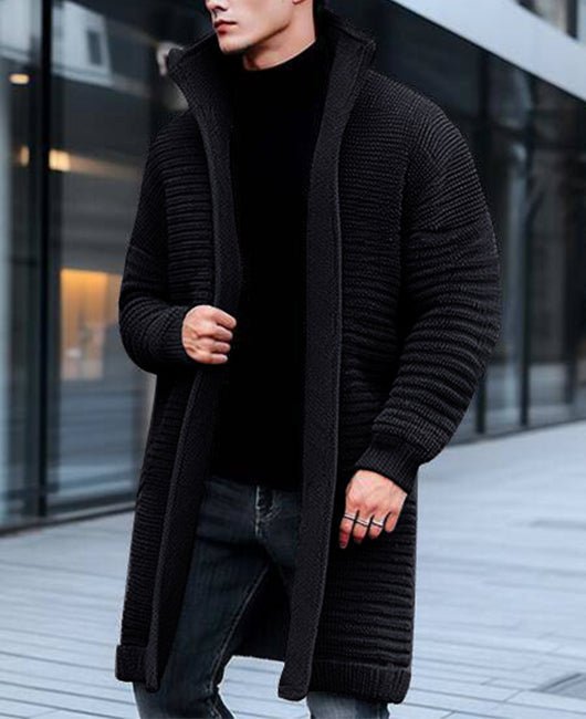 Lange Strickjacke Damen Oversized Warm