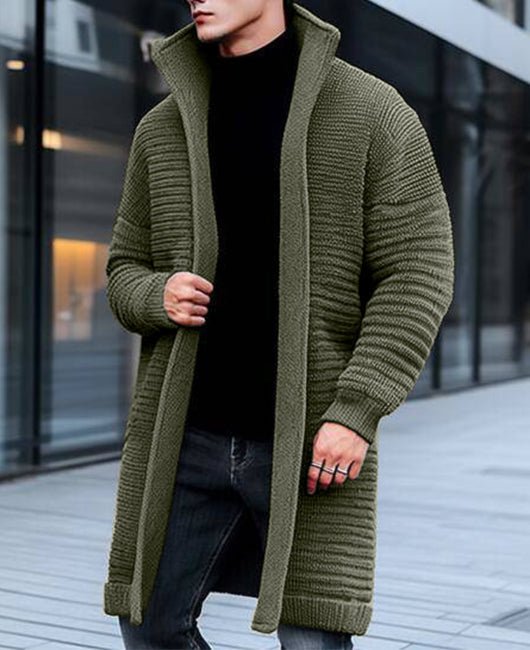 Lange Strickjacke Damen Oversized Warm - BerlinGlamour