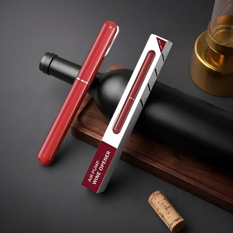 Weinöffner Edelstahl Luftdruck Funktioniert Einfach