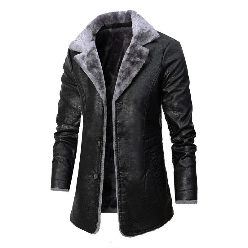 Herren Wintermantel Stylisch Warm Elegant