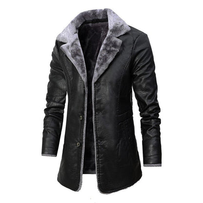Herren Wintermantel Stylisch Warm Elegant