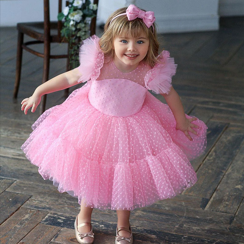 Kinderkleid Geburtstagskleid Sommer Prinzessin