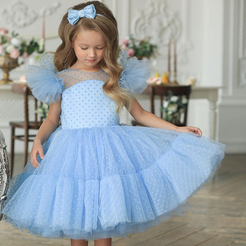 Kinderkleid Geburtstagskleid Sommer Prinzessin
