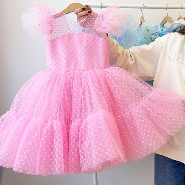 Kinderkleid Geburtstagskleid Sommer Prinzessin