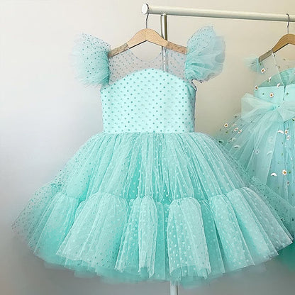 Kinderkleid Geburtstagskleid Sommer Prinzessin