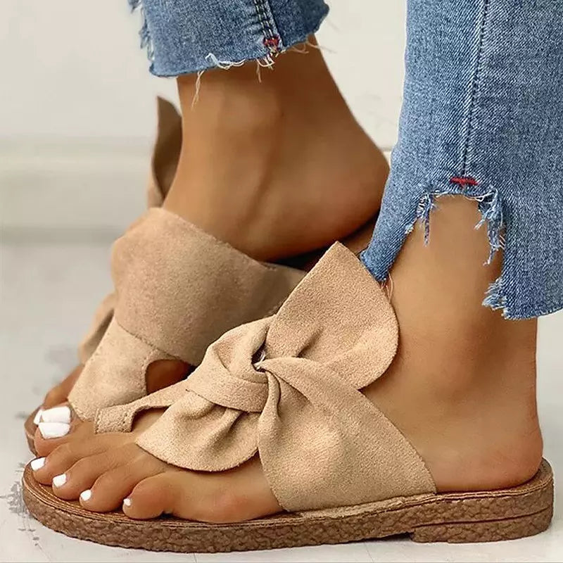 Sommer Sandalen Flache Flip Flops Damen