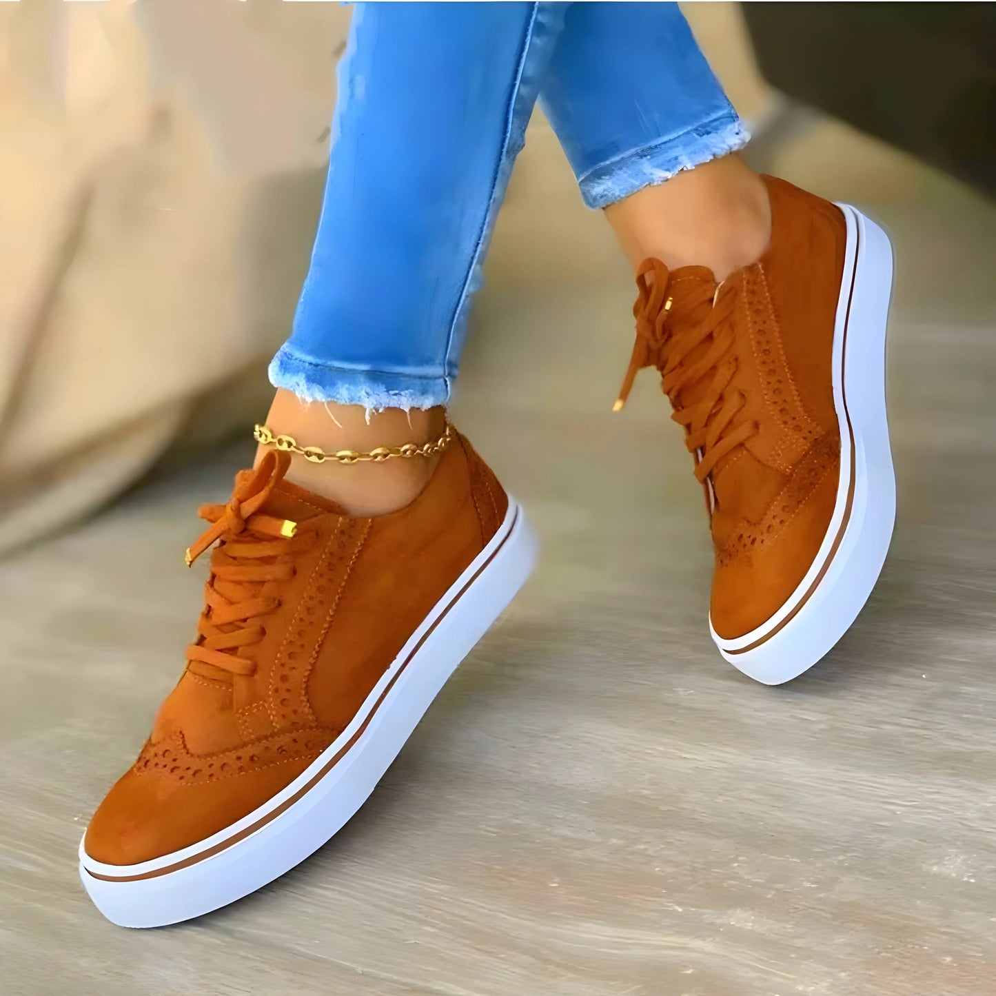 Orthopädischer Sneaker Elegent Bequem Selina