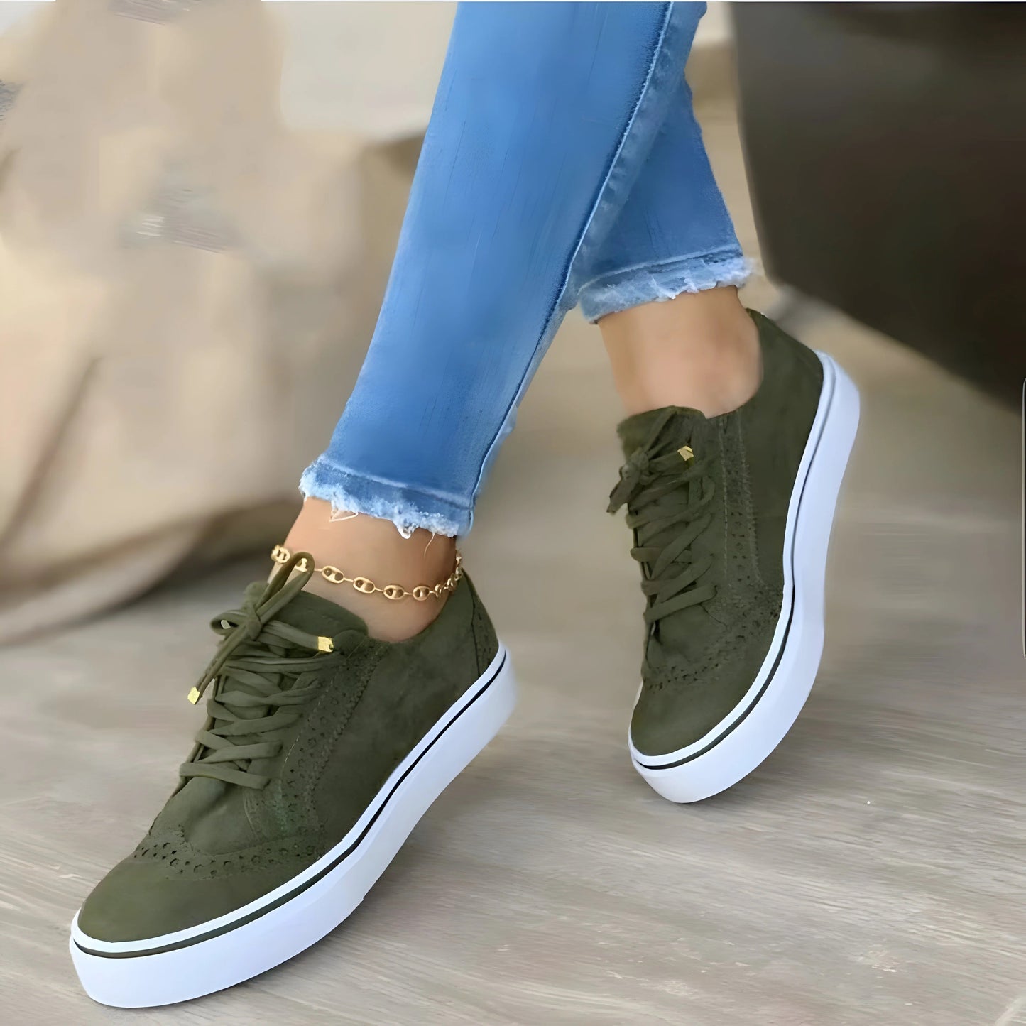 Orthopädischer Sneaker Elegent Bequem Selina