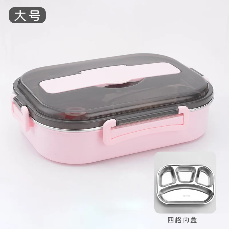 Isolierte Bento-Box Edelstahl Thermos Lunchbox