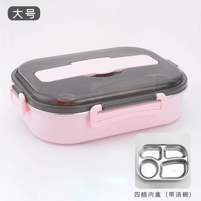 Isolierte Bento-Box Edelstahl Thermos Lunchbox