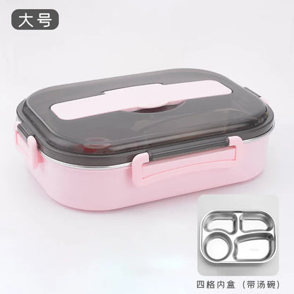 Isolierte Bento-Box Edelstahl Thermos Lunchbox