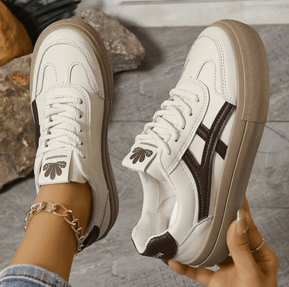 Orthopädische Damen Sneaker Bequem Trendy Schuhe