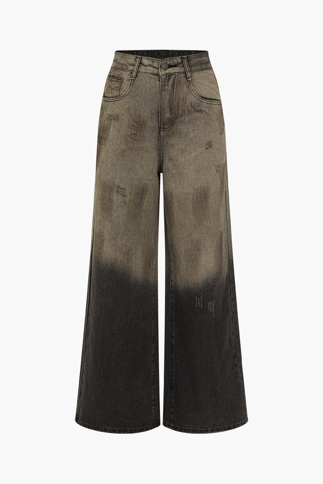 Emmi | Frauenjeans Wide Leg Ombre Effekt - BerlinGlamour