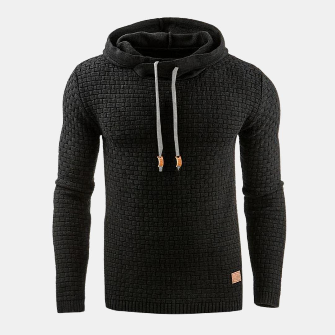 Herren Kapuzenpullover Vintage Muster Pullover Unisex