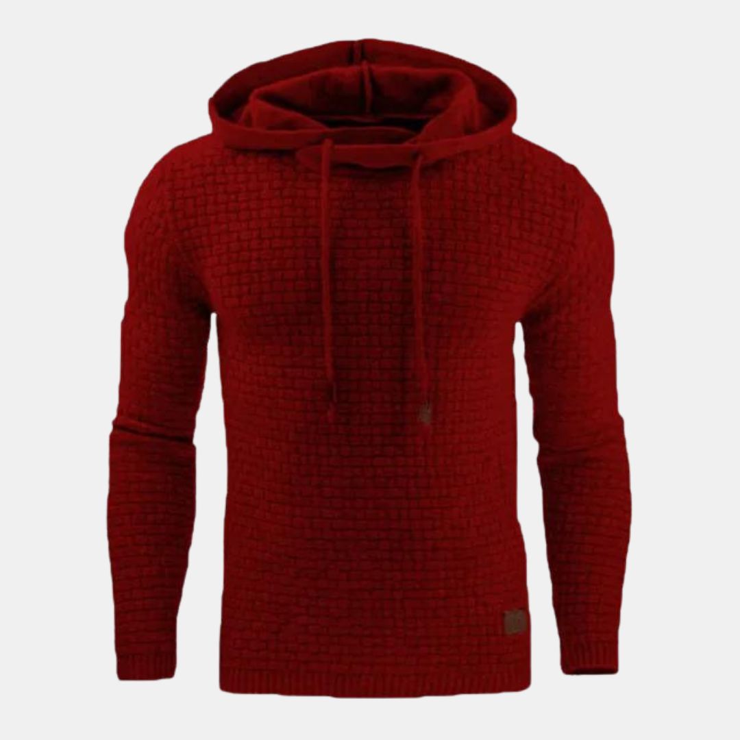 Herren Kapuzenpullover Vintage Muster Pullover Unisex