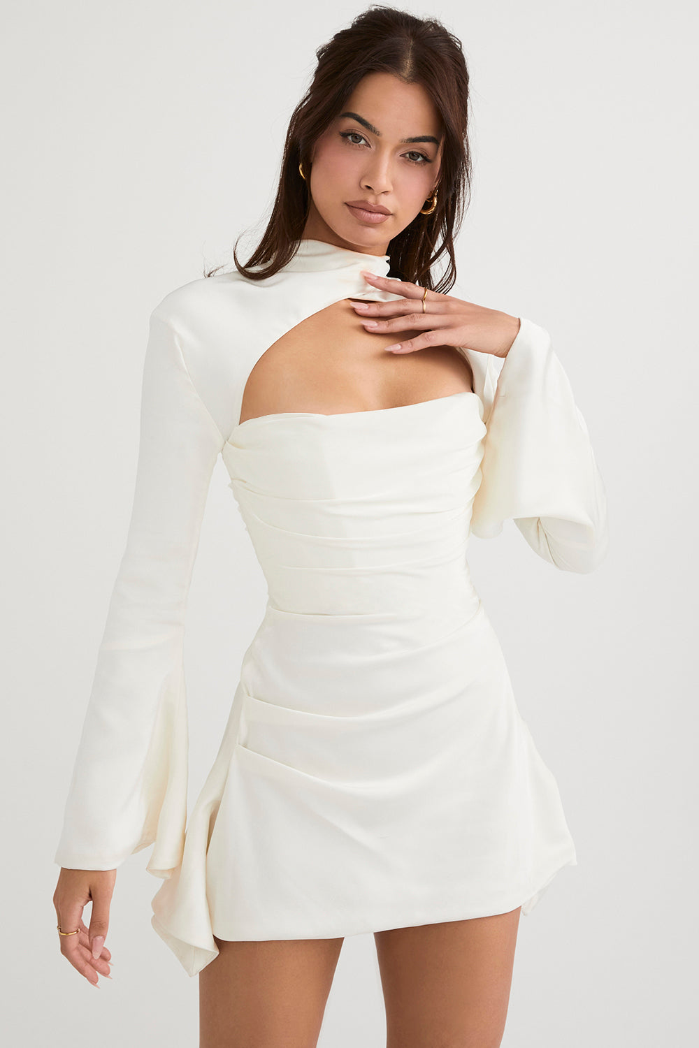 Damen-Korsettkleid Camille mit Drapierung