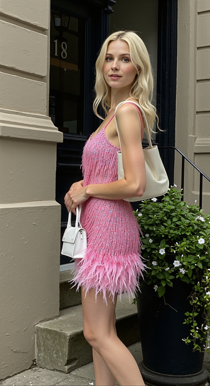 Cocktailkleid Elegant Kurz Berlin Chic - BerlinGlamour