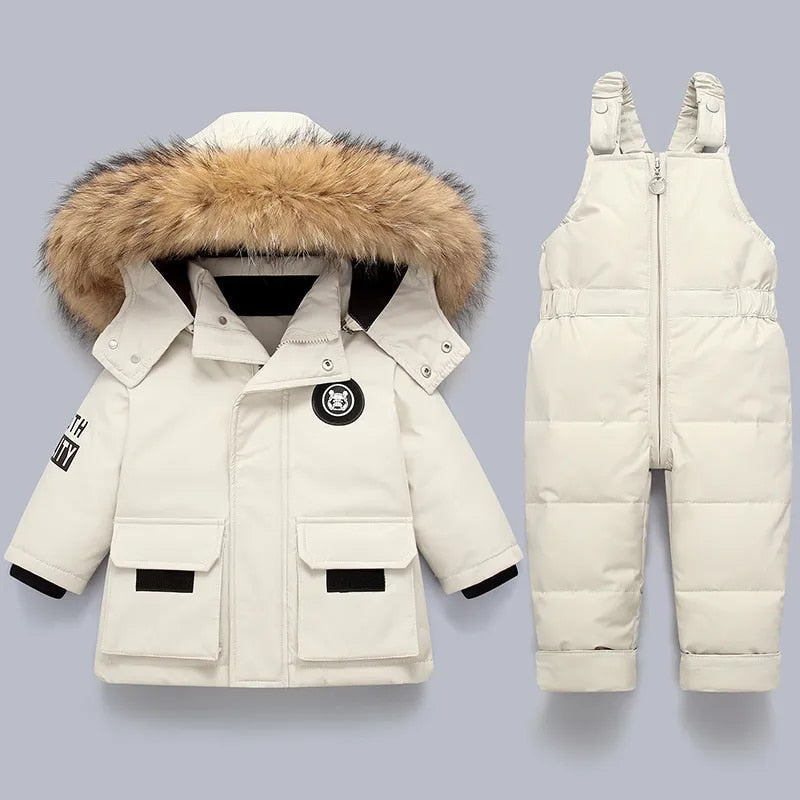 Kinder Mantel Overall Warm Winter