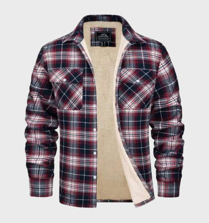 Herrenjacke Flanell Vintage Style Modern