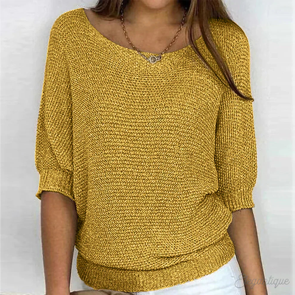 Damen Pullover Elegantes Design