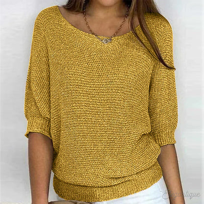 Damen Pullover Elegantes Design