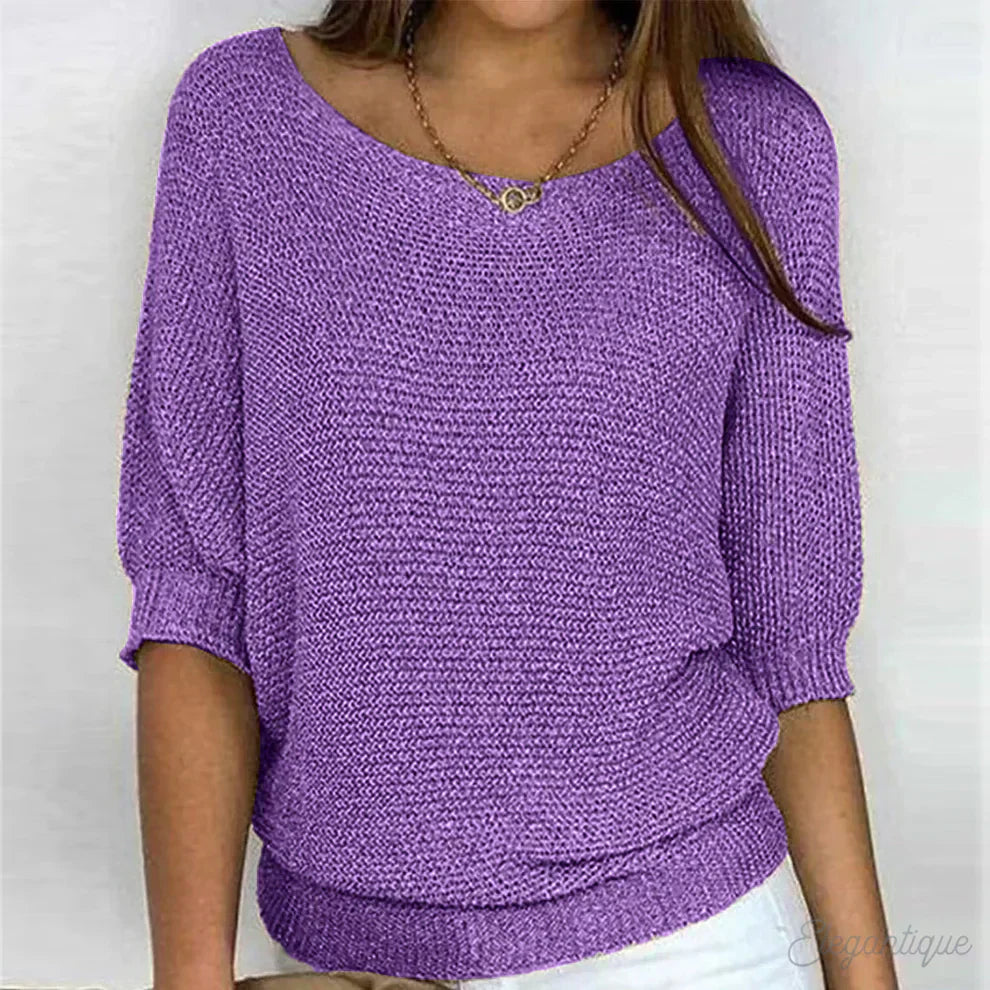 Damen Pullover Elegantes Design