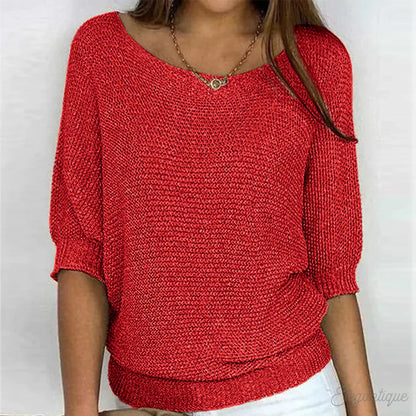 Damen Pullover Elegantes Design