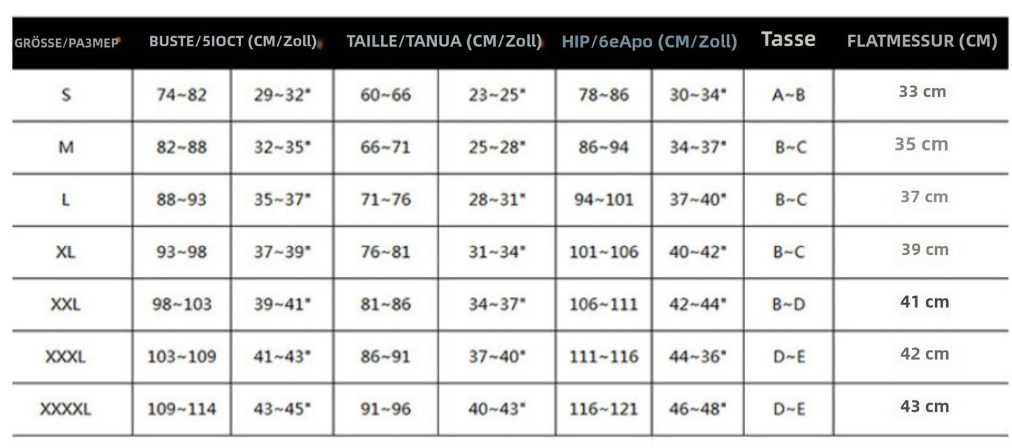Badeanzug Groß Größe Hochtaille Rüschendruck Damen