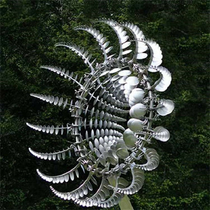 Moderne Metall Windmühle Gartendekoration - BerlinGlamour