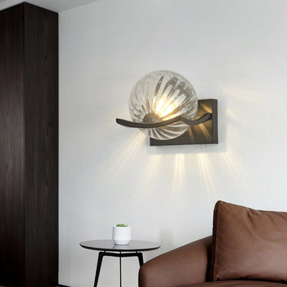 Moderne LED Glas Wandlampe Dimmbar Berlin