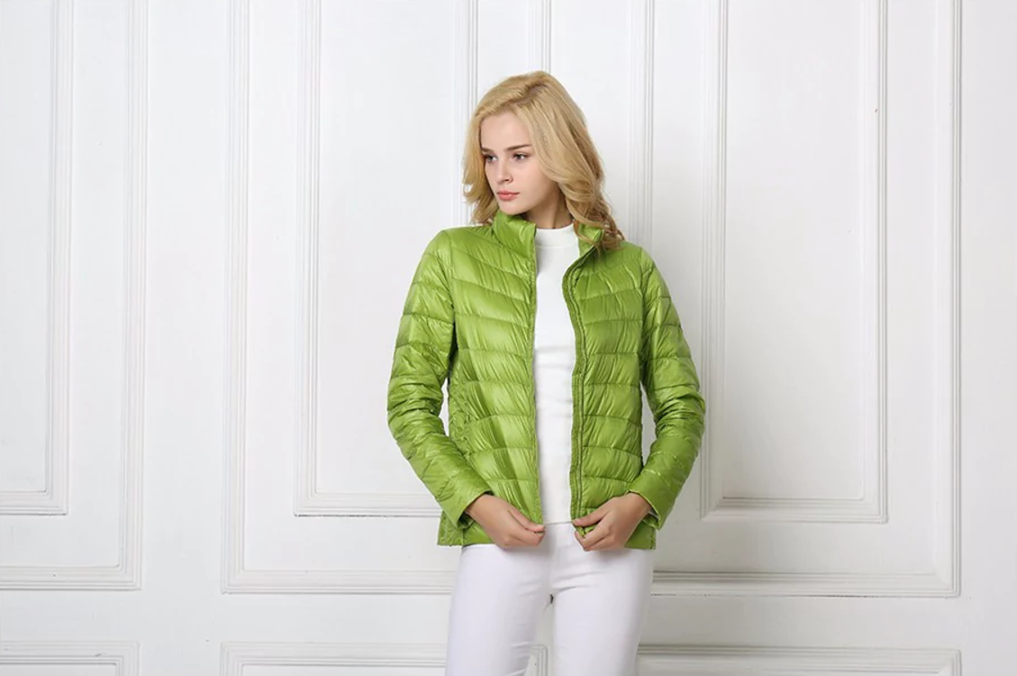 Leichte Daunenjacke Urban Style Damen