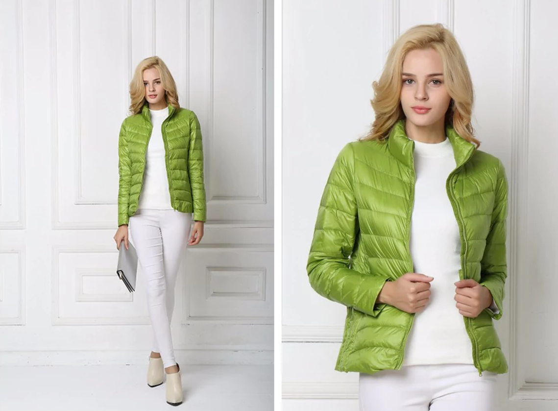Leichte Daunenjacke Urban Style Damen