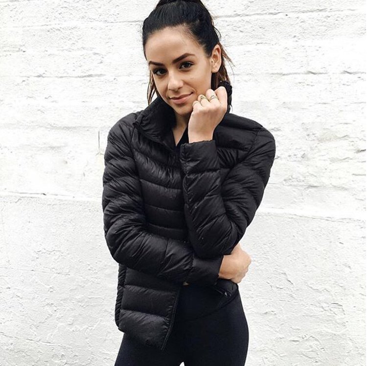 Leichte Daunenjacke Damen Winterjacke Elegant