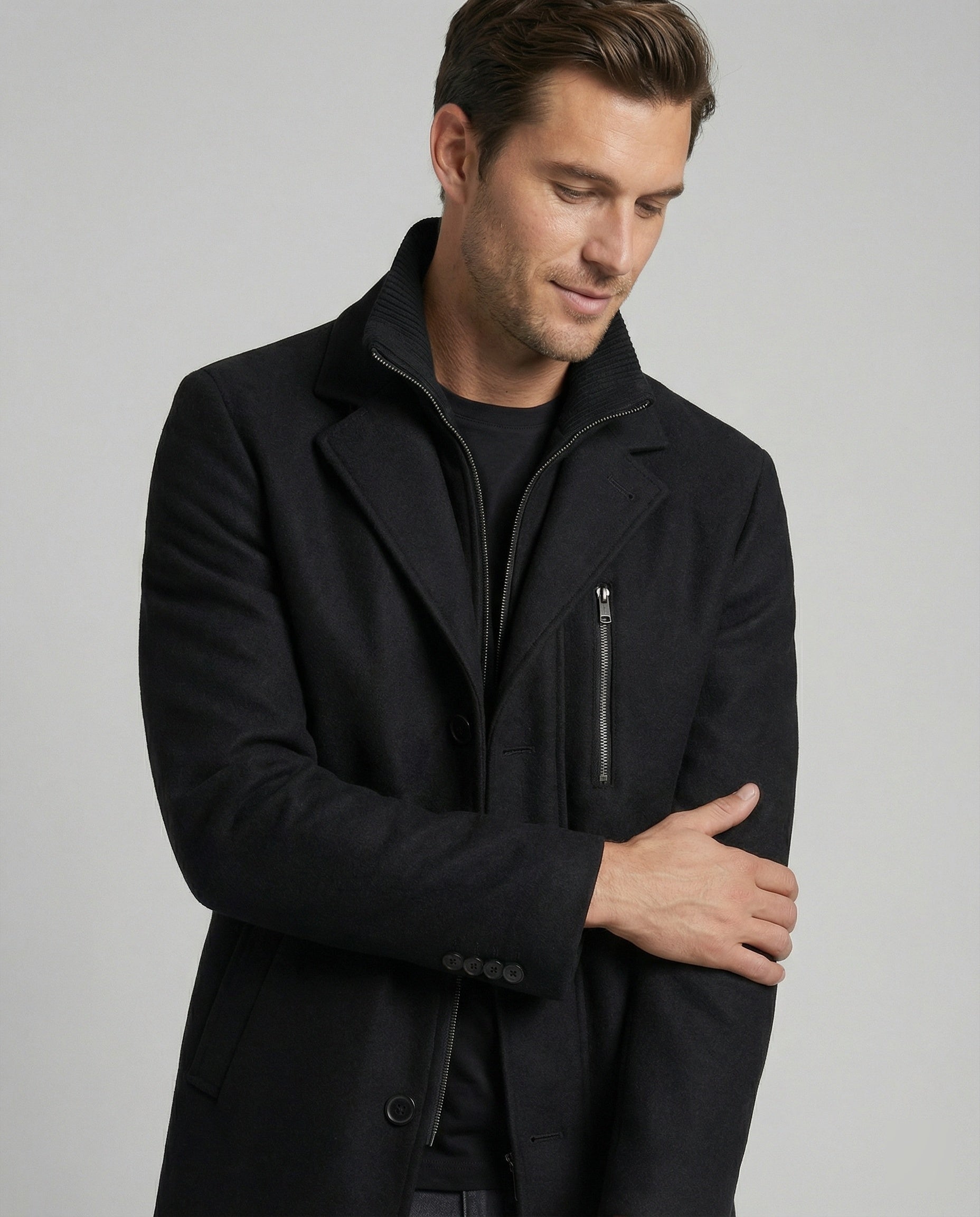 Herrenjacke Warm Isoliert Business Style - BerlinGlamour