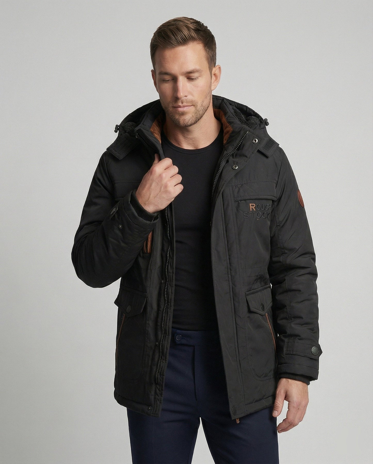 Herrenjacke Wasserdicht Isoliert Warm - BerlinGlamour