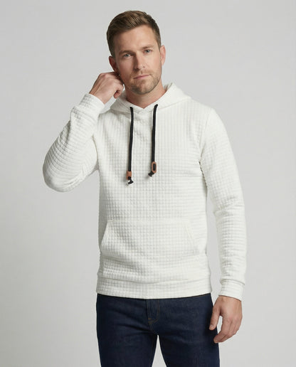 Bequemer Herren Hoodie Sportlich Grau - BerlinGlamour