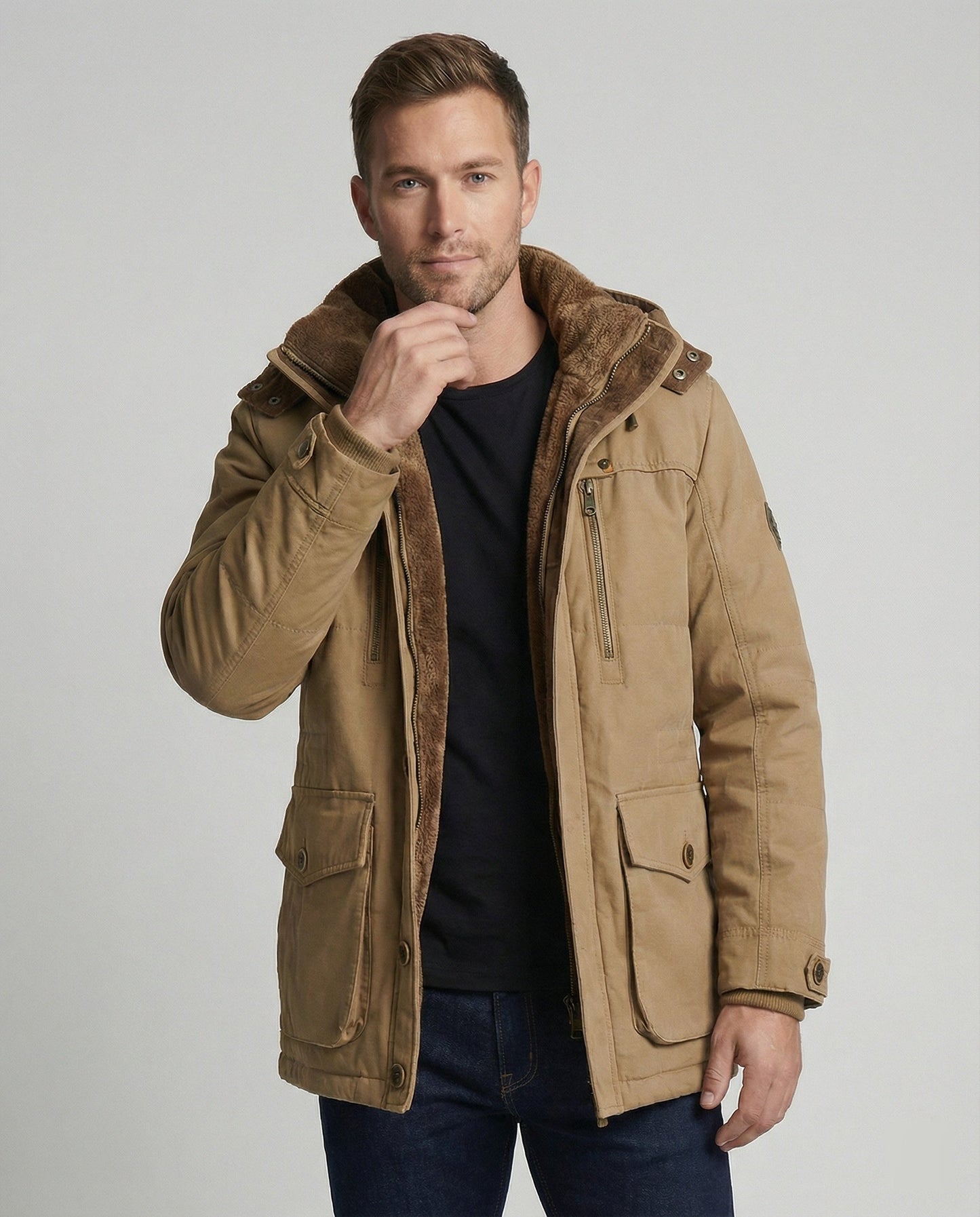Warme Winterjacke Funktionell Isoliert - BerlinGlamour