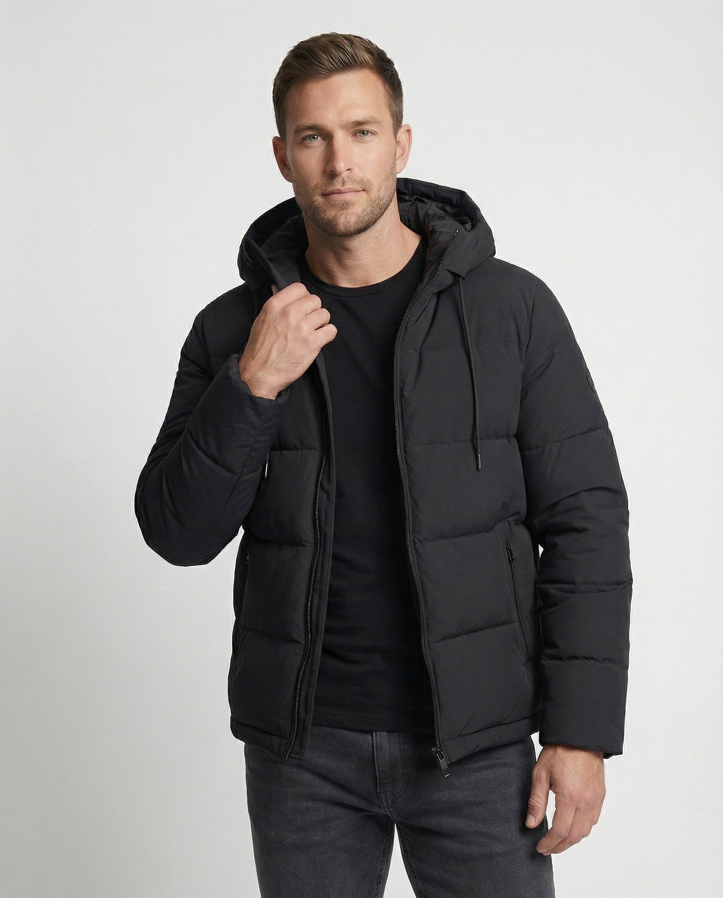 Herren Winterjacke Warm Puffer Isolierung - BerlinGlamour