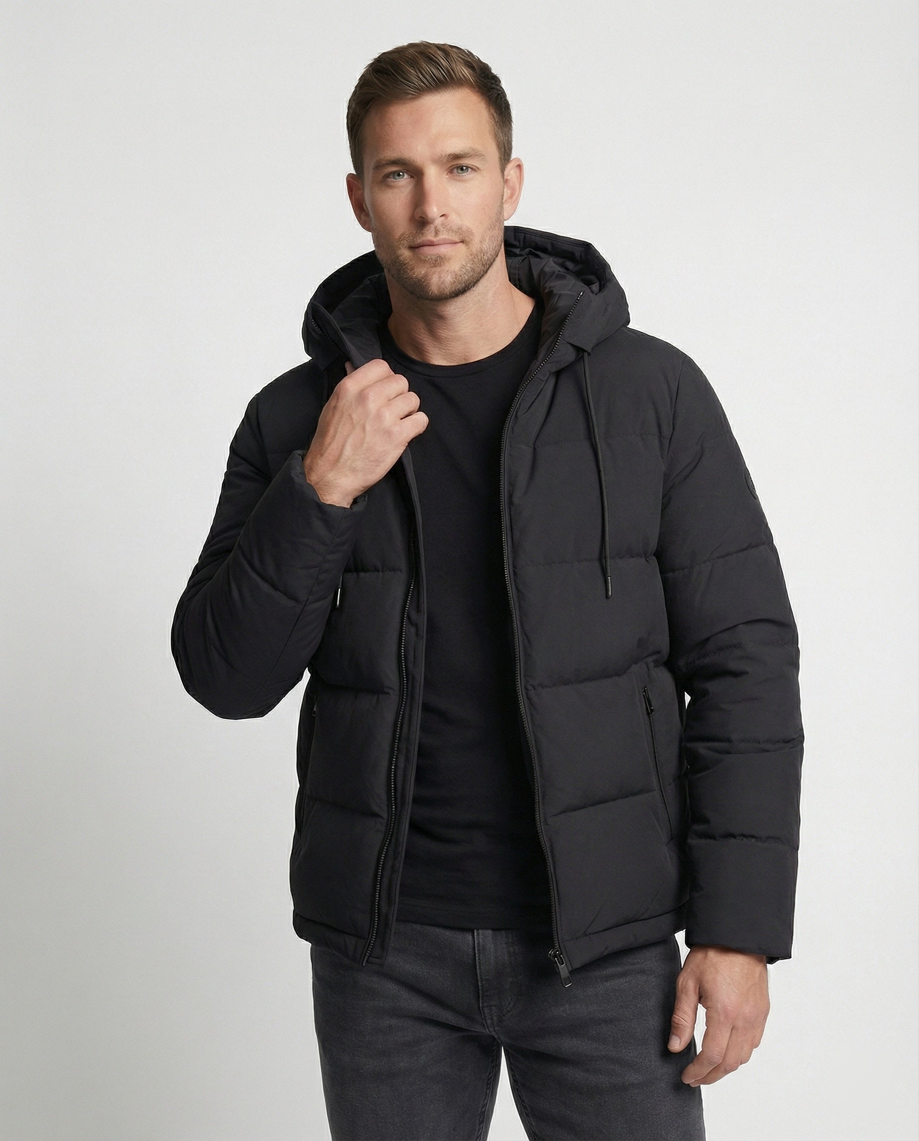 Herren Winterjacke Warm Puffer Isolierung - BerlinGlamour