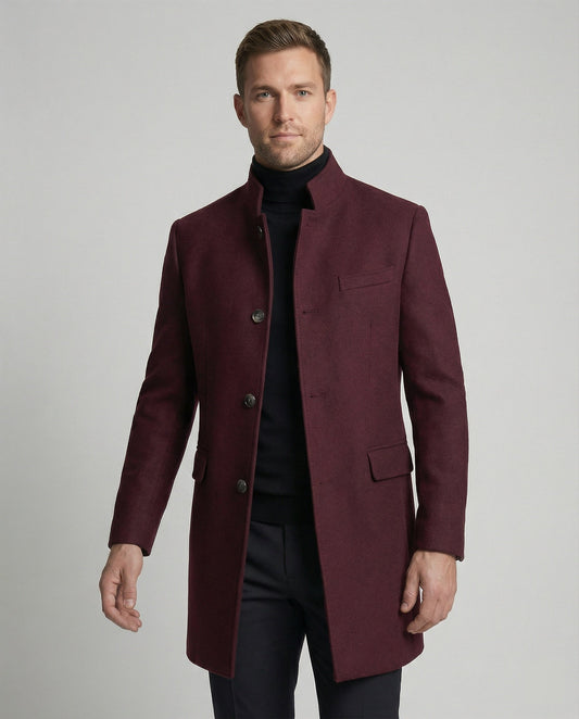 Herrenmantel Warm Elegante Oberbekleidung - BerlinGlamour